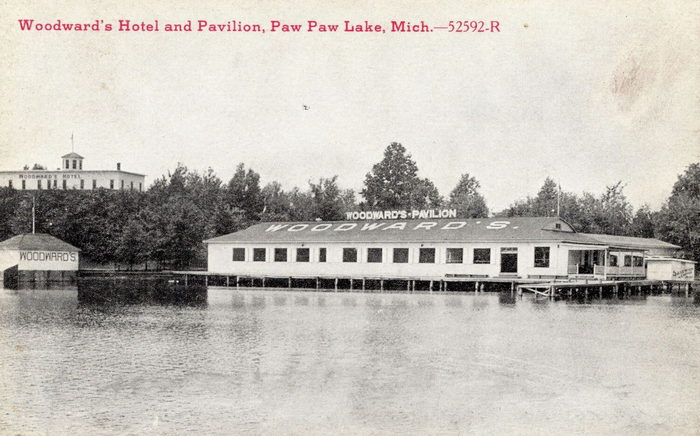 Woodward Pavillion (Woodwards Pavilion) - Old Photo (newer photo)